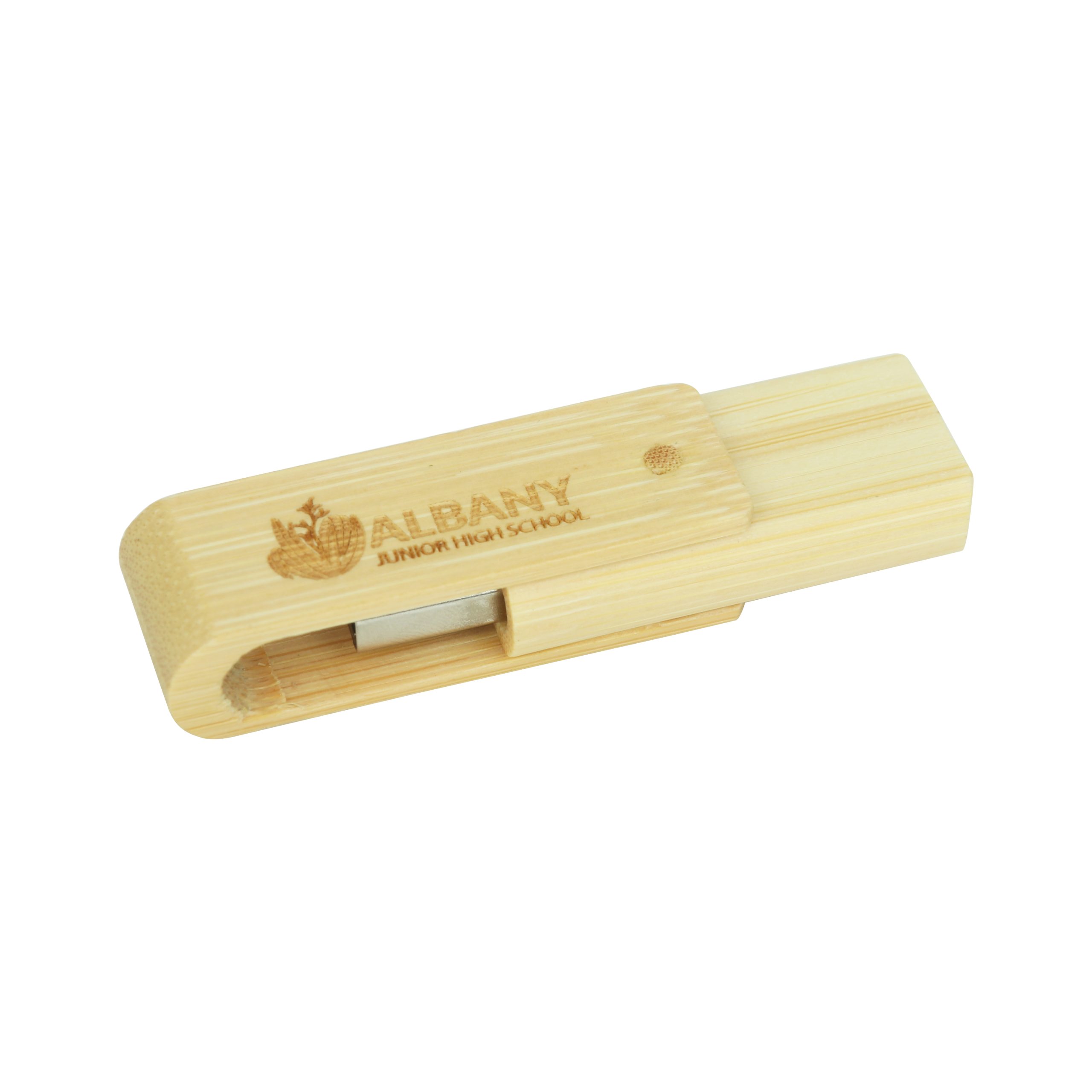 Wooden Belton Flash Drive - Image 2
