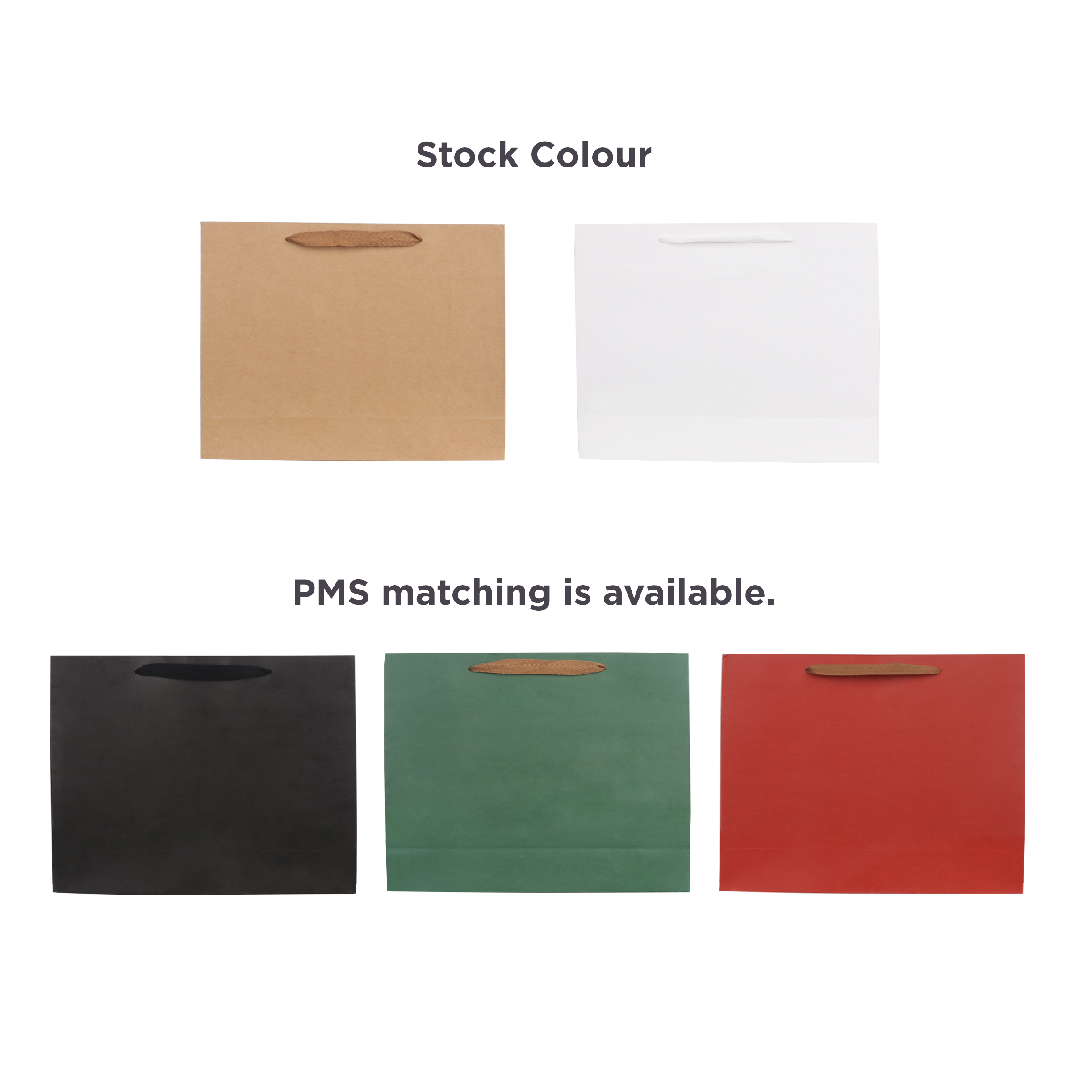 Small Crosswise Paper Bag with Rope Handle(180 x 140 x 80mm) - Image 5