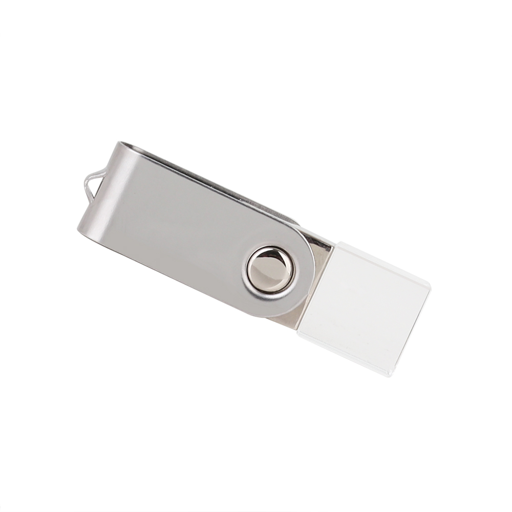 Mini Swivel Crystal Flash Drive - Image 2