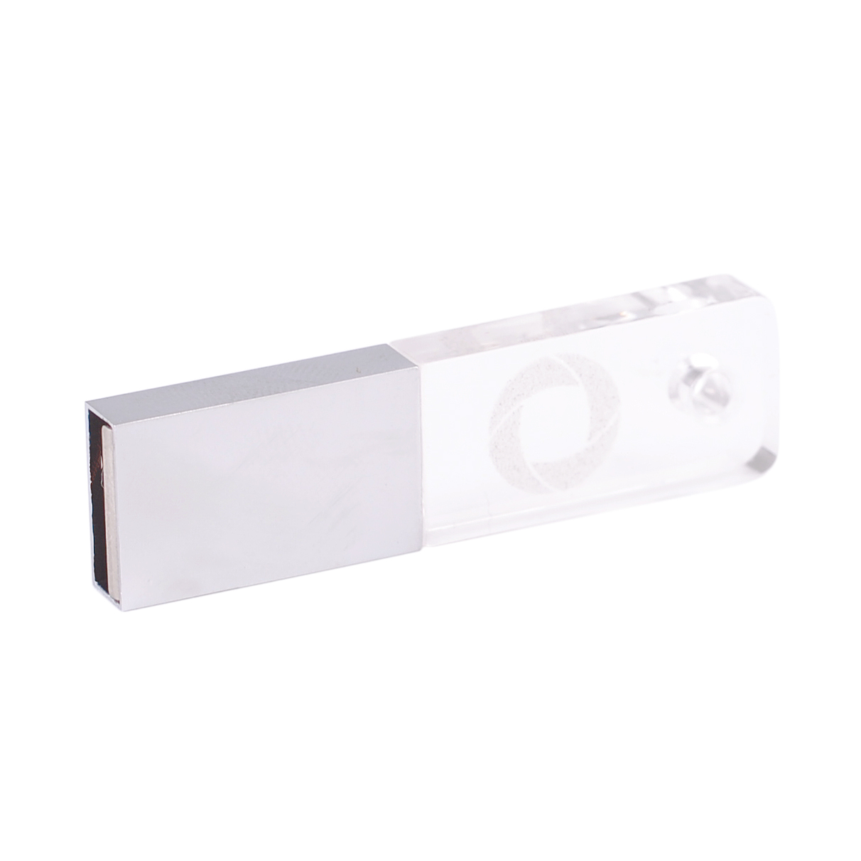 Rectangle Crystal Flash Drive - Image 2