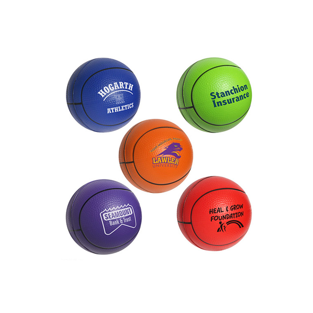 63mm Basketball Shape Stress Reliever - Image 3