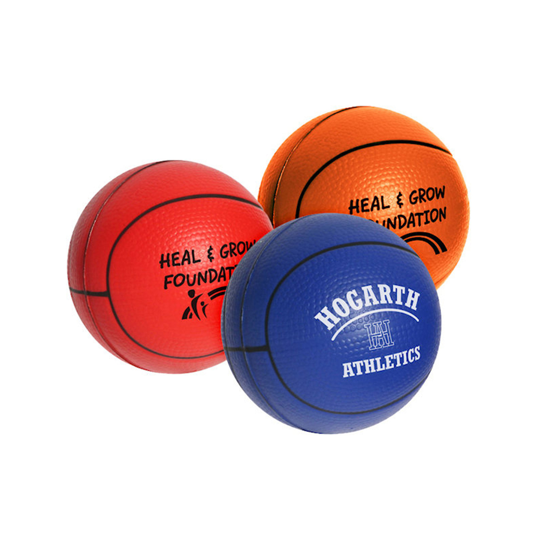 63mm Basketball Shape Stress Reliever - Image 4