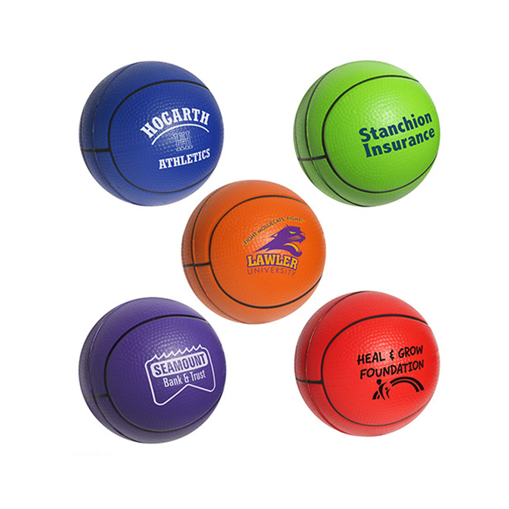 100mm Basketball Shape Stress Reliever - Image 3