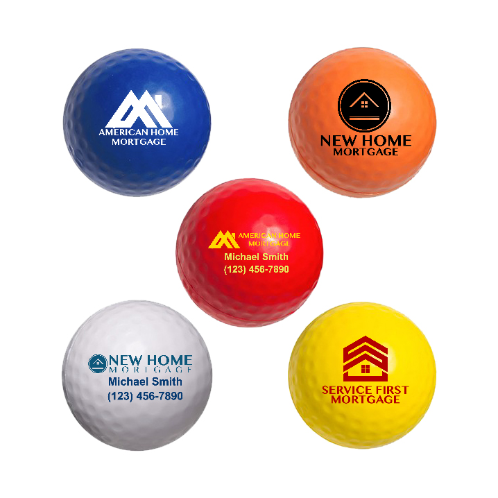 Golfball Shape Stress Reliever - Image 2
