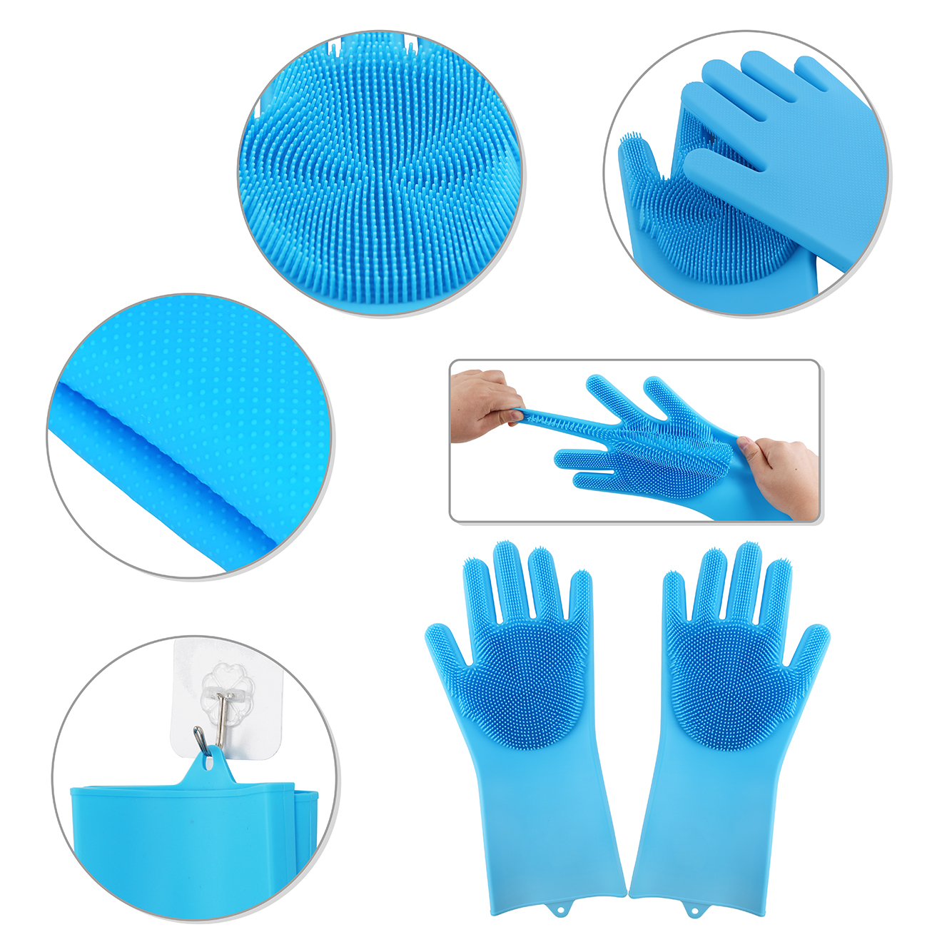 Silicone Gloves Cleaning Brush - Image 9