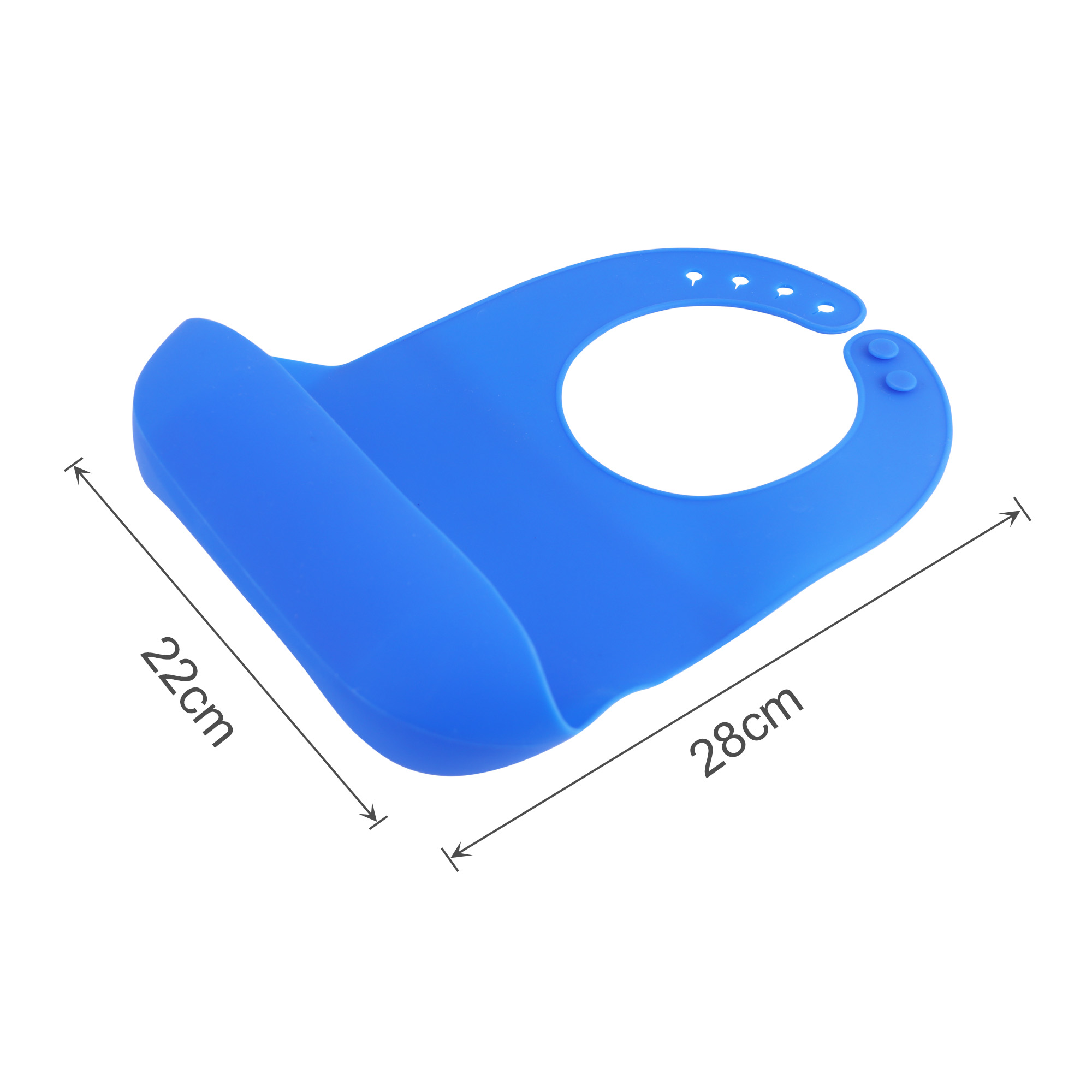 Silicone Bib with Snap Closure - Image 6