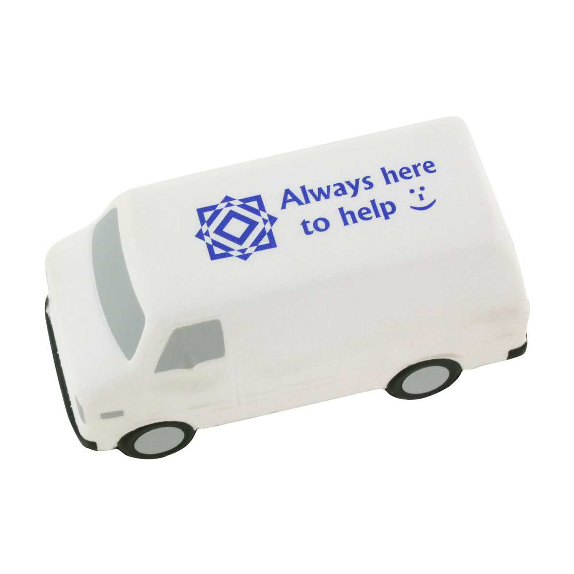 White Van Shape Stress Reliever - Image 4