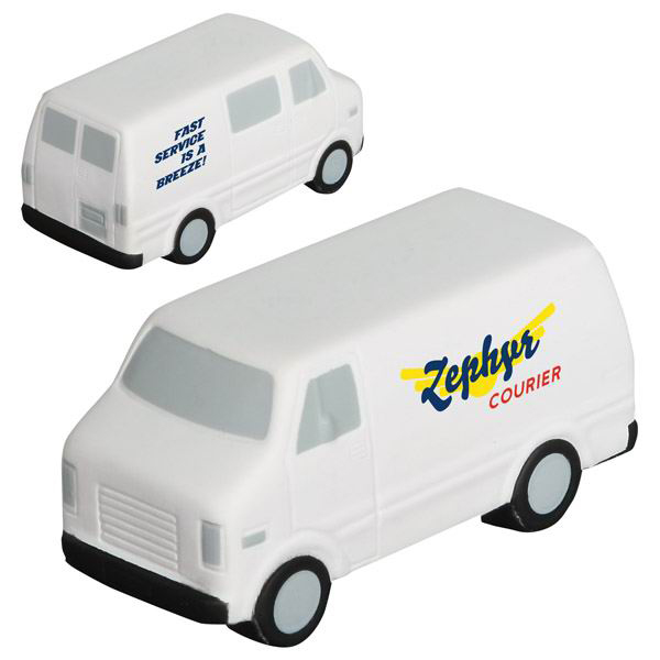 White Van Shape Stress Reliever - Image 2