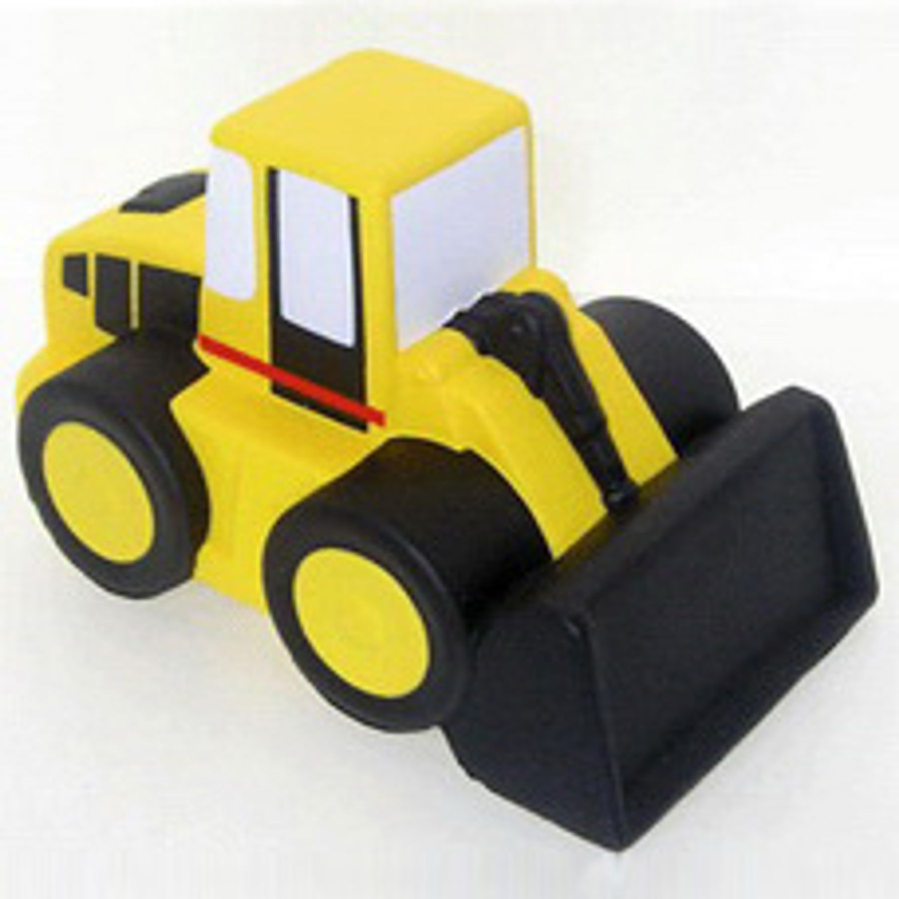 Cartoon Bulldozer Shape Stress Reliever - Image 2
