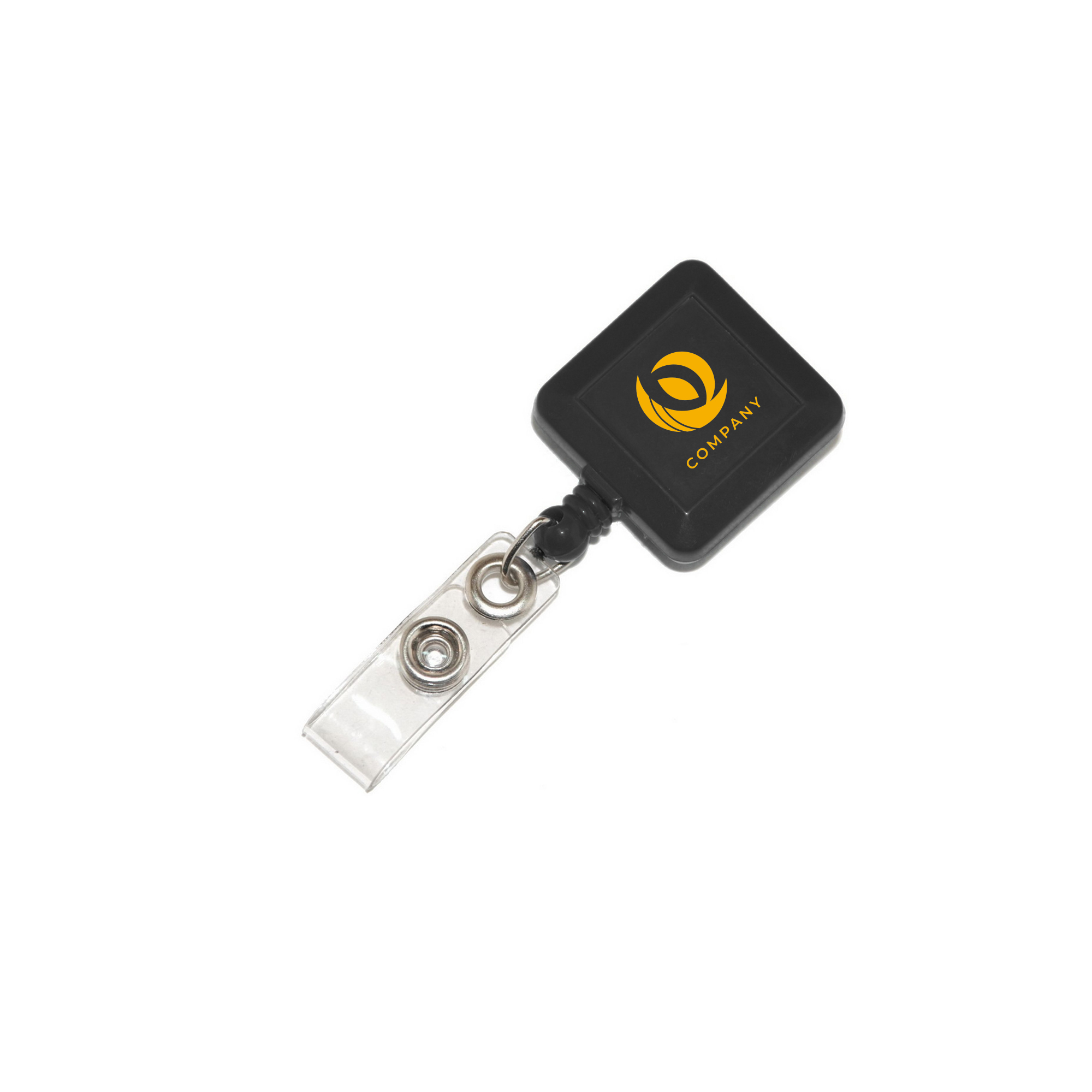 Square Retractable Card Holder - Image 2