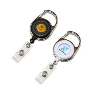 Carabiner Retractable Card Holder