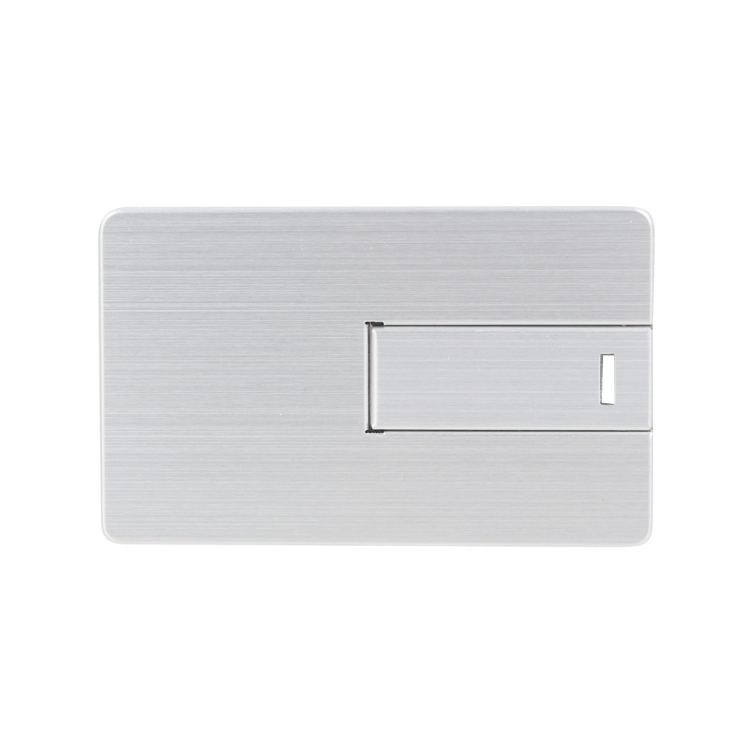 Small Alloy Card Shaped Flash Drive - Image 2