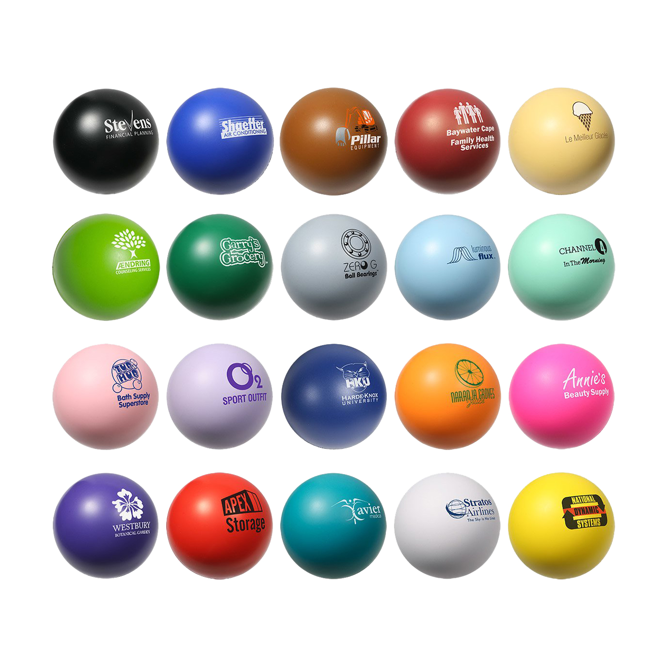 80mm Baseball Shape Stress Reliever - Image 9
