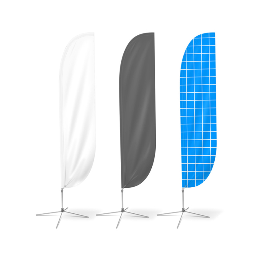 Medium(70.4*300cm) Convex Feather Banners 13ft - Image 6