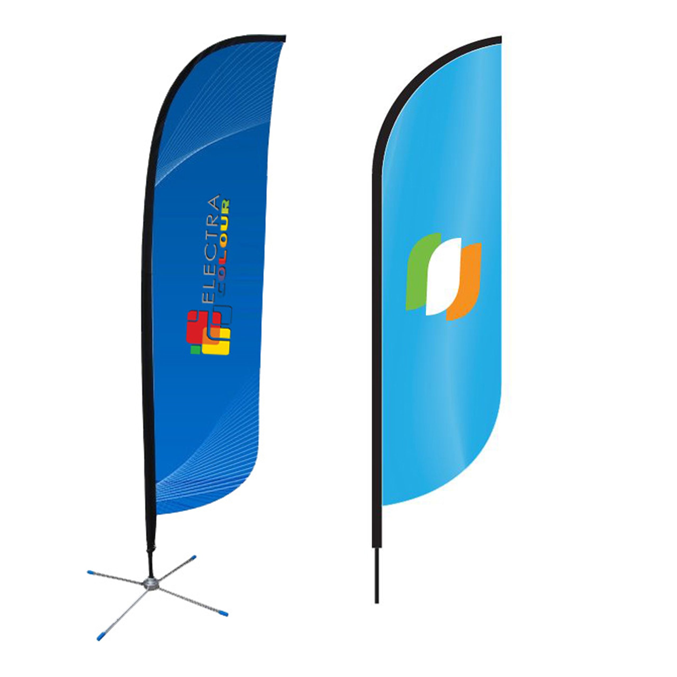 Medium(70.4*300cm) Convex Feather Banners 13ft - Image 2