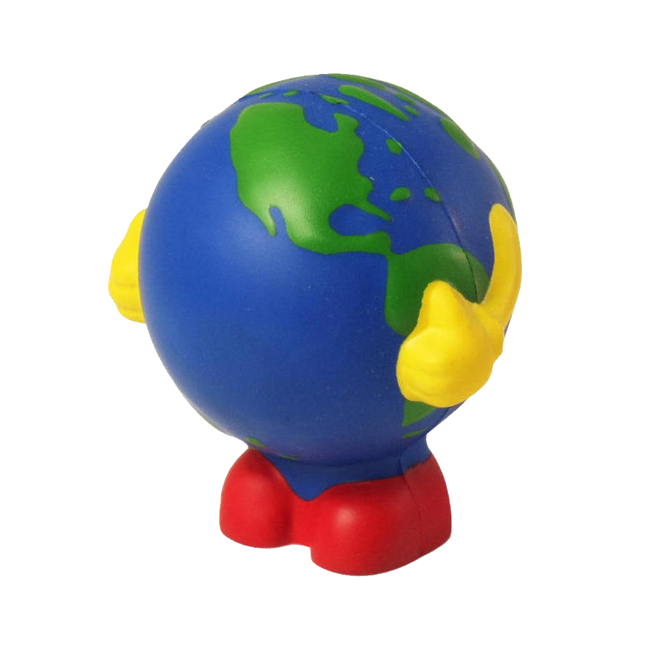 Cartoon Earth Shape Stress Reliever - Image 4