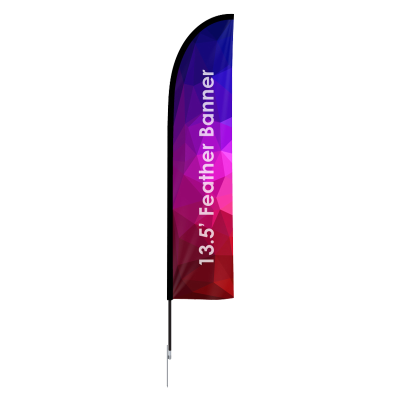 Large(80.5*400cm) Straight Feather Banners 15ft - Image 2