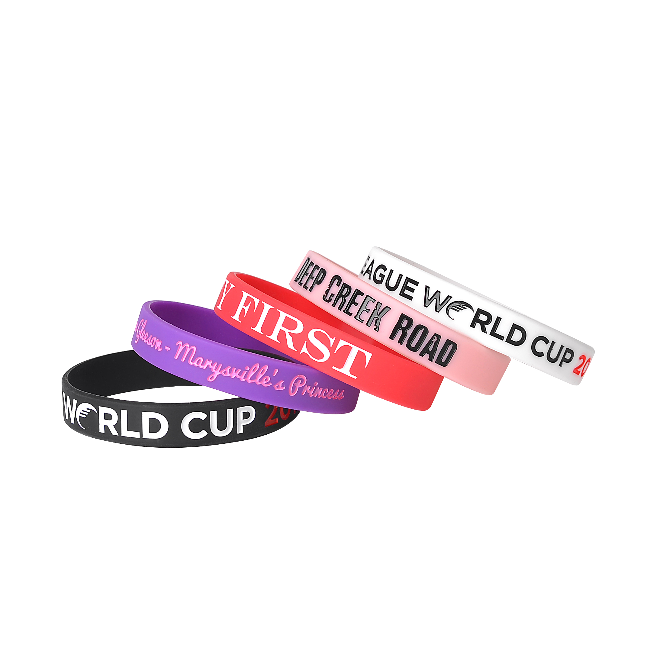 Debossed Colour Filled Wristband - Image 8