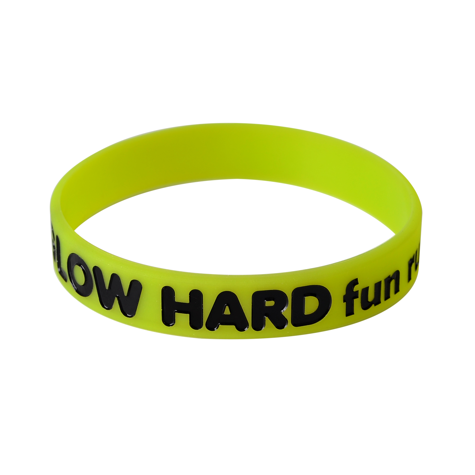 Debossed Colour Filled Wristband - Image 5