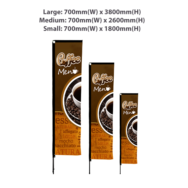 Small(70*180cm) Rectangular Banners 10ft - Image 3