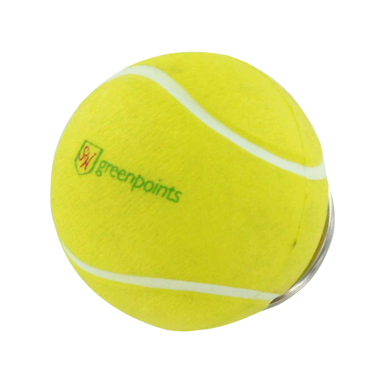 Keyring with Tennis Ball Stress Item - Image 6