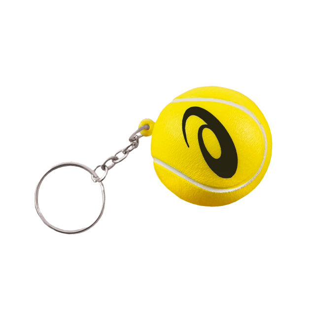 Keyring with Tennis Ball Stress Item - Image 2