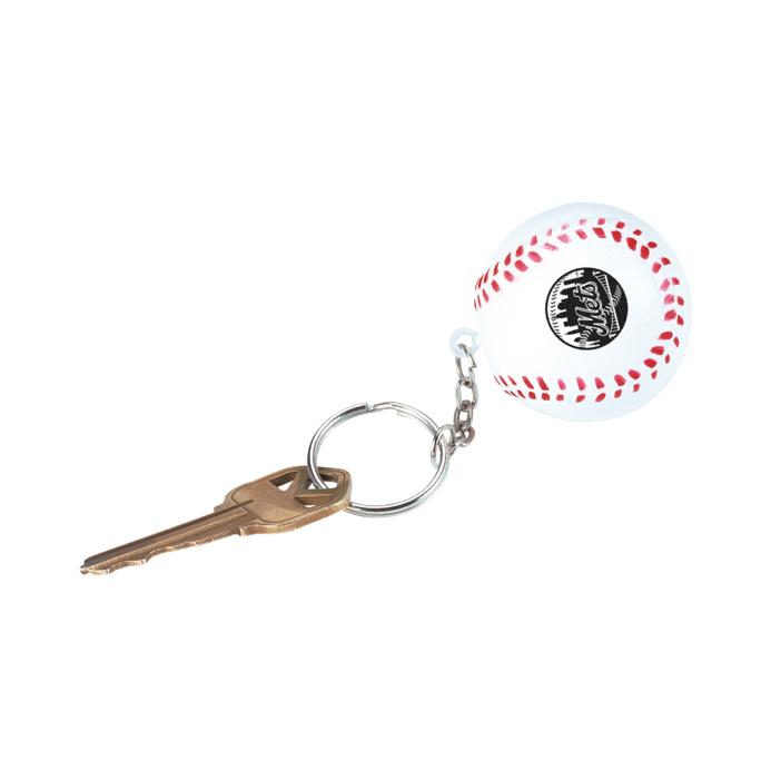 Keyring with Baseball Stress Reliever - Image 6