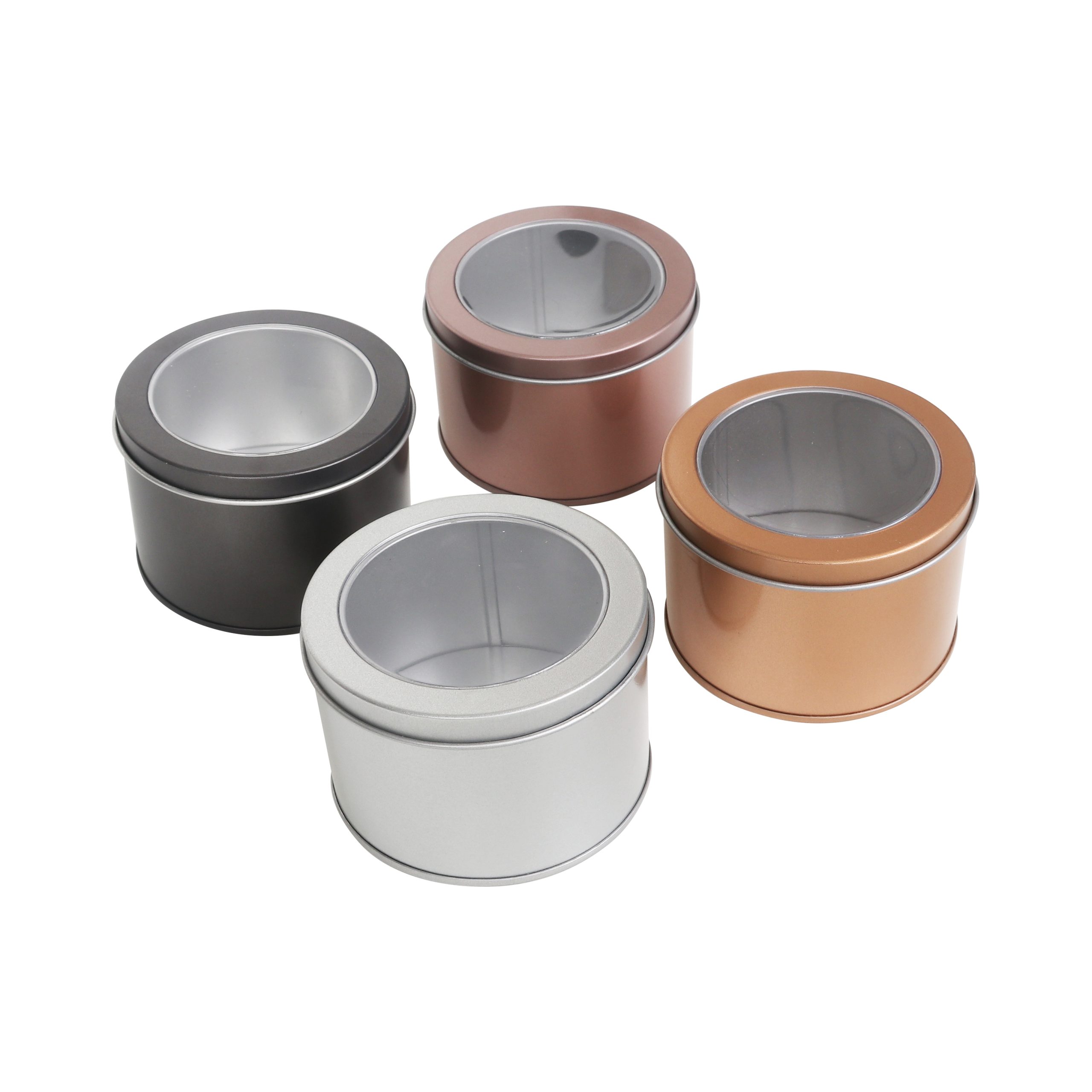 Medium Tin can with Transparent Window (90 x 60mm) - Image 7