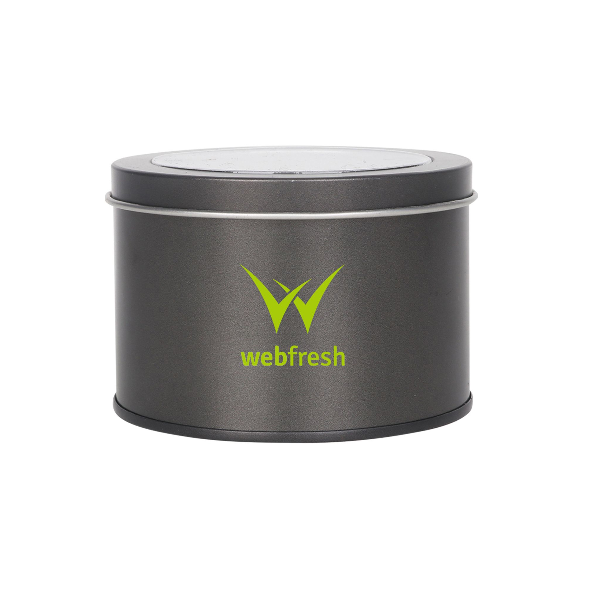 Medium Tin can with Transparent Window (90 x 60mm) - Image 2