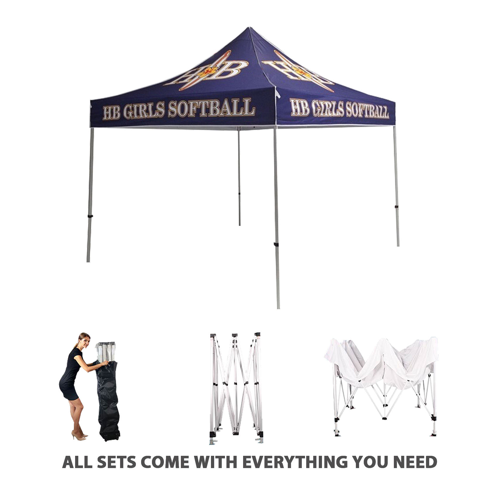 3*3m Regular Marquee 10x10ft - Image 3