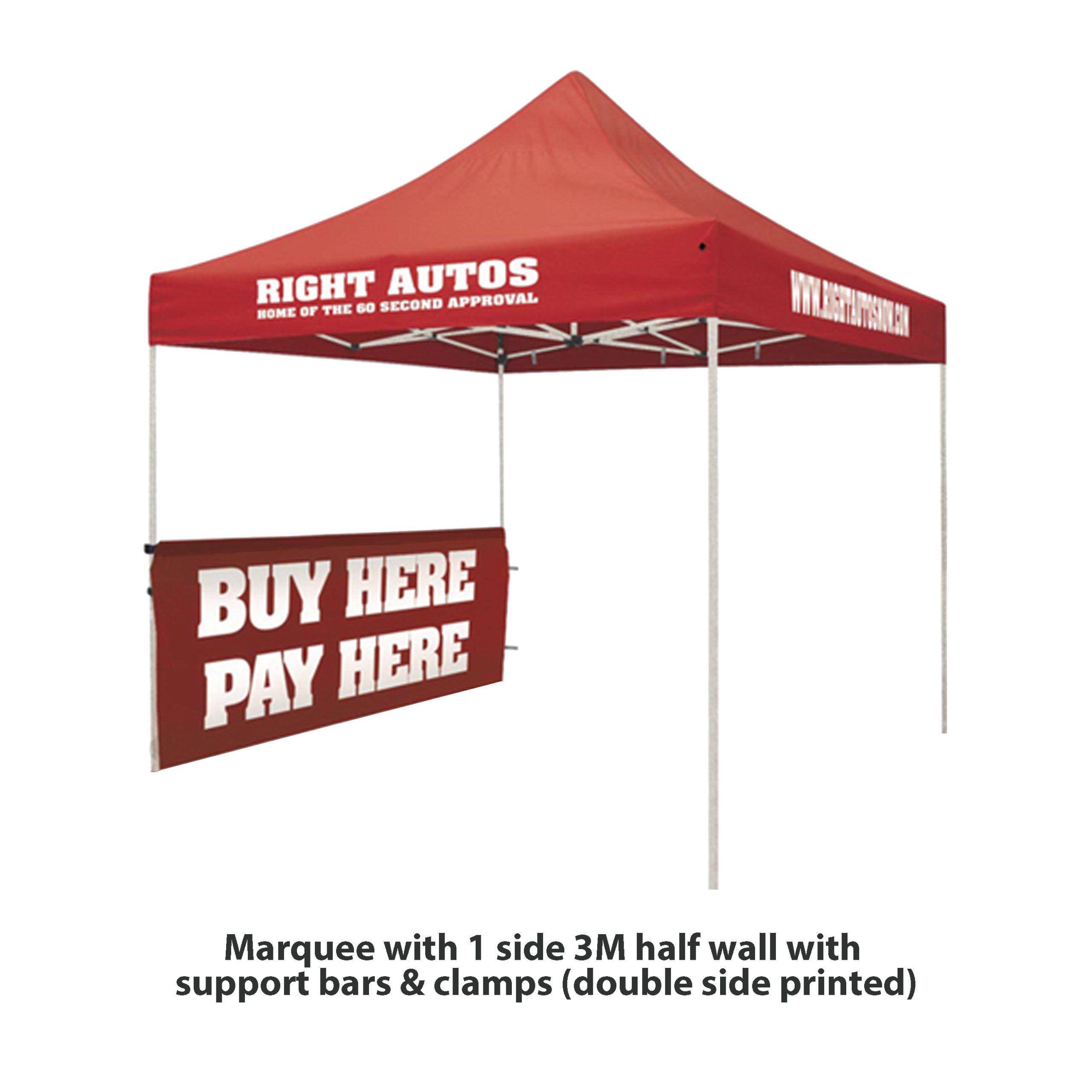 3*3m Regular Marquee 10x10ft - Image 9