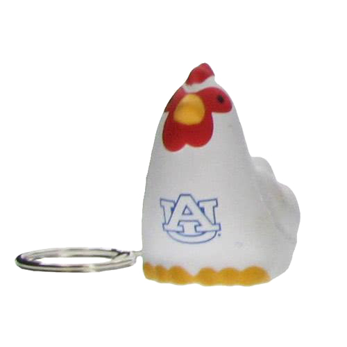 Keyring with Rooster Stress Reliever - Image 2