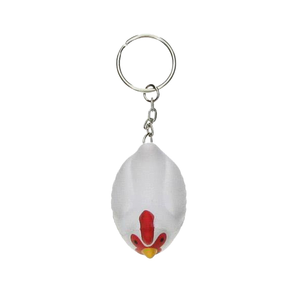 Keyring with Rooster Stress Reliever - Image 8