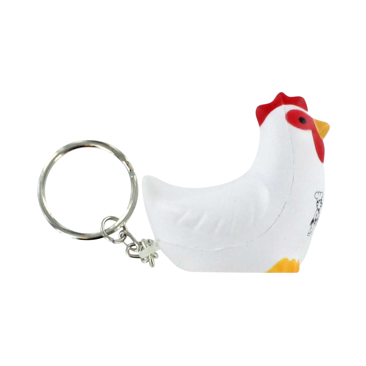 Keyring with Rooster Stress Reliever - Image 5