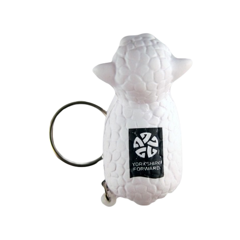 Keyring with Sheep Stress Reliever - Image 3
