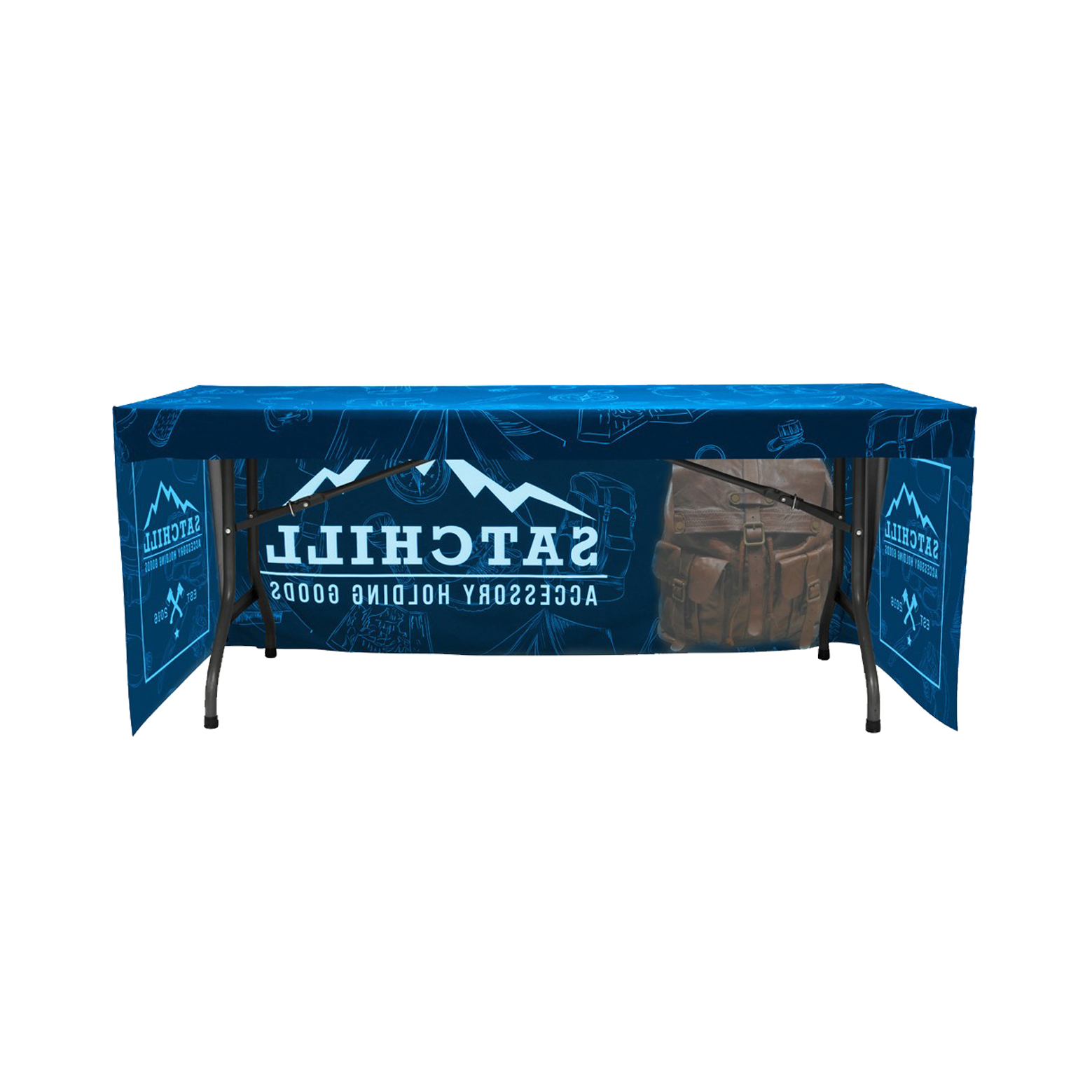 3-Side Fitted Table Cloth *8ft - Image 3