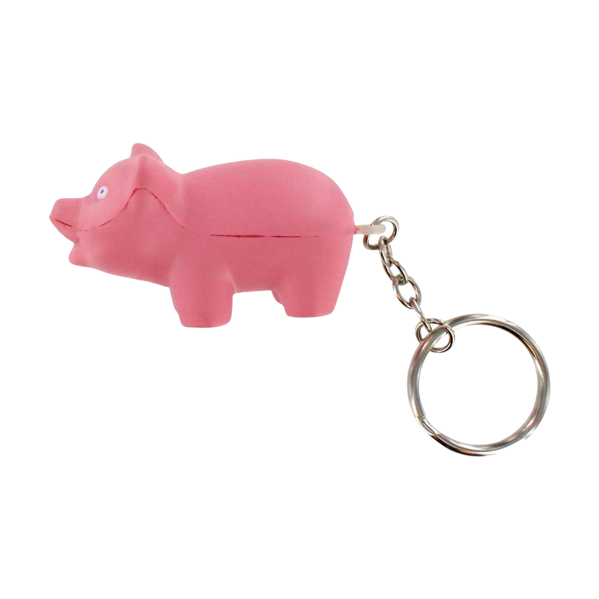 Keyring with Mini Pig Stress Item - Image 7
