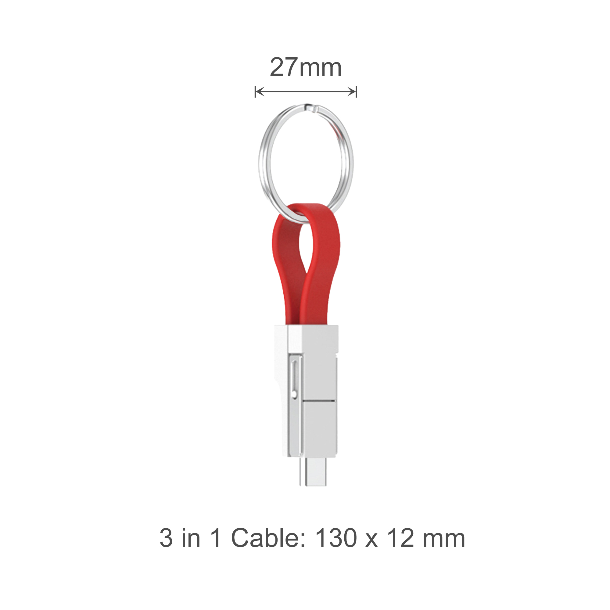 Magnetic Charging Cable with Keyring - Image 8