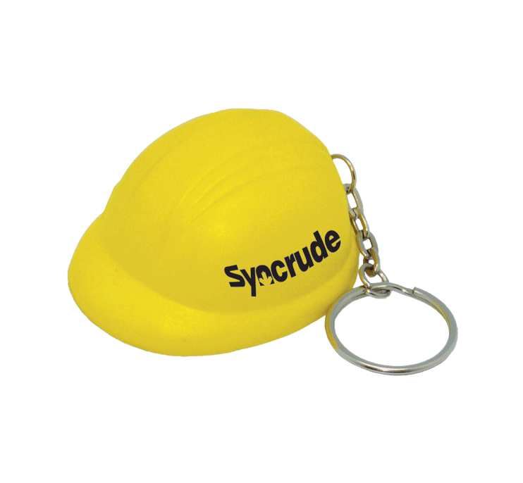 Keyring with Helmet Stress Reliever - Image 6