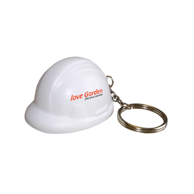 Keyring with Helmet Stress Reliever - Image 2
