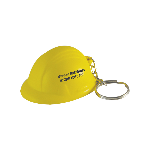 Keyring with Helmet Stress Reliever - Image 5