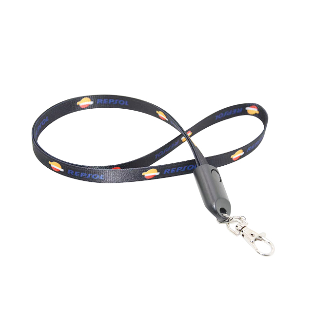 Polyester Lanyard Charging Cable - Image 7