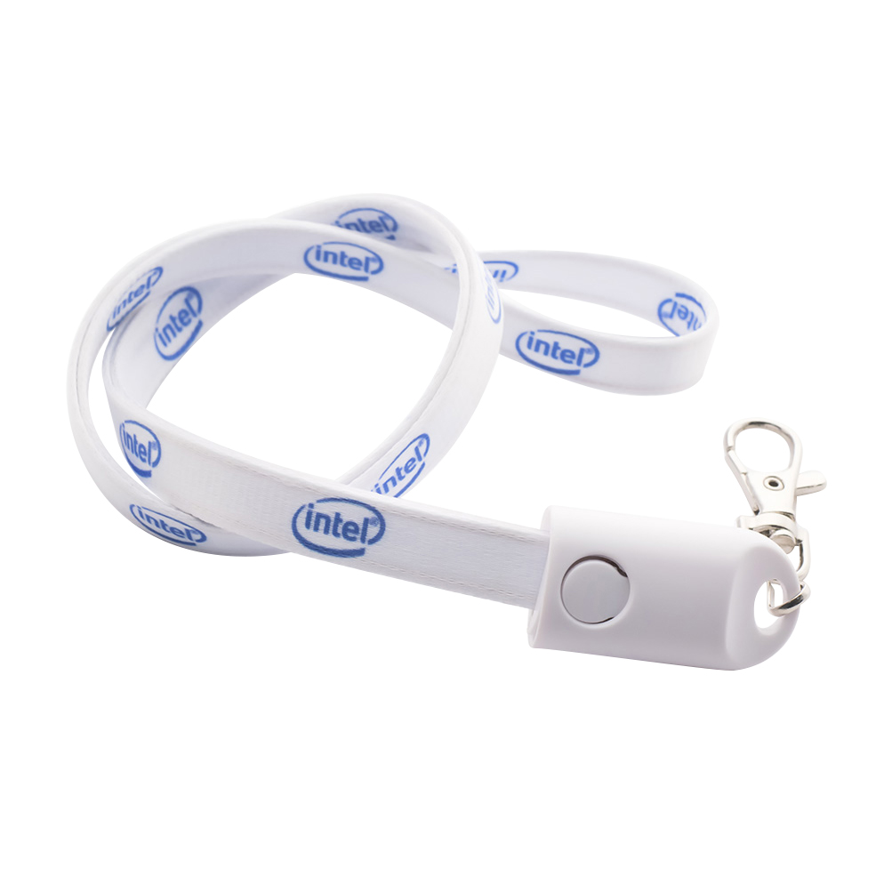 Polyester Lanyard Charging Cable - Image 6