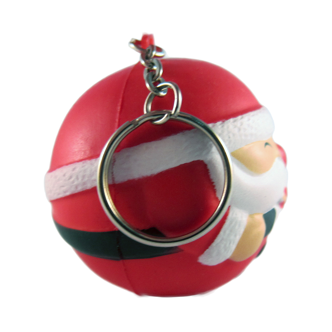 Keyring with Santa Stress Reliever - Image 6