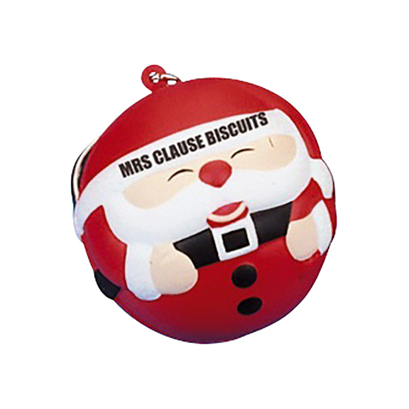 Keyring with Santa Stress Reliever - Image 3