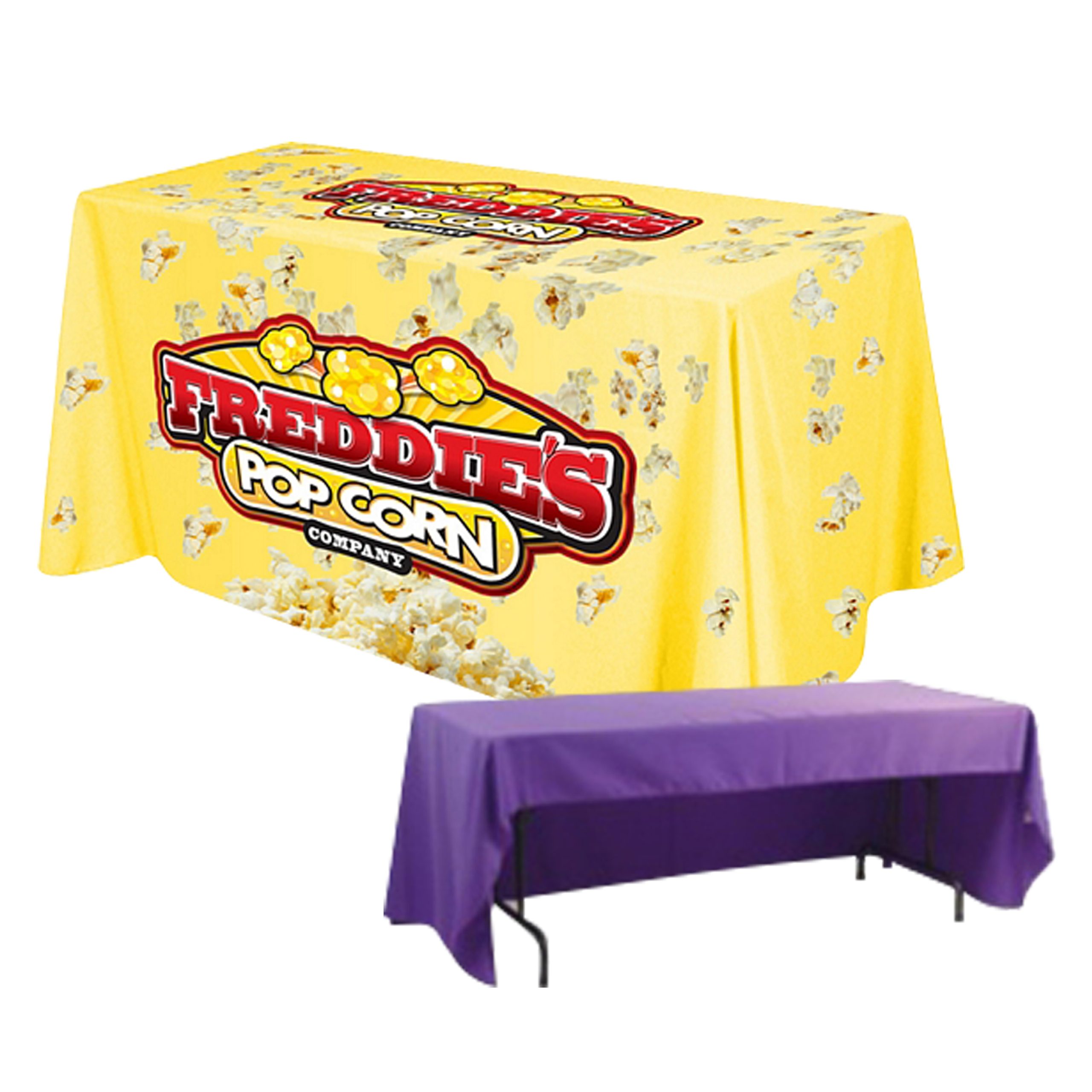 3-Sided Throw Table Cloth * 4ft - Image 5