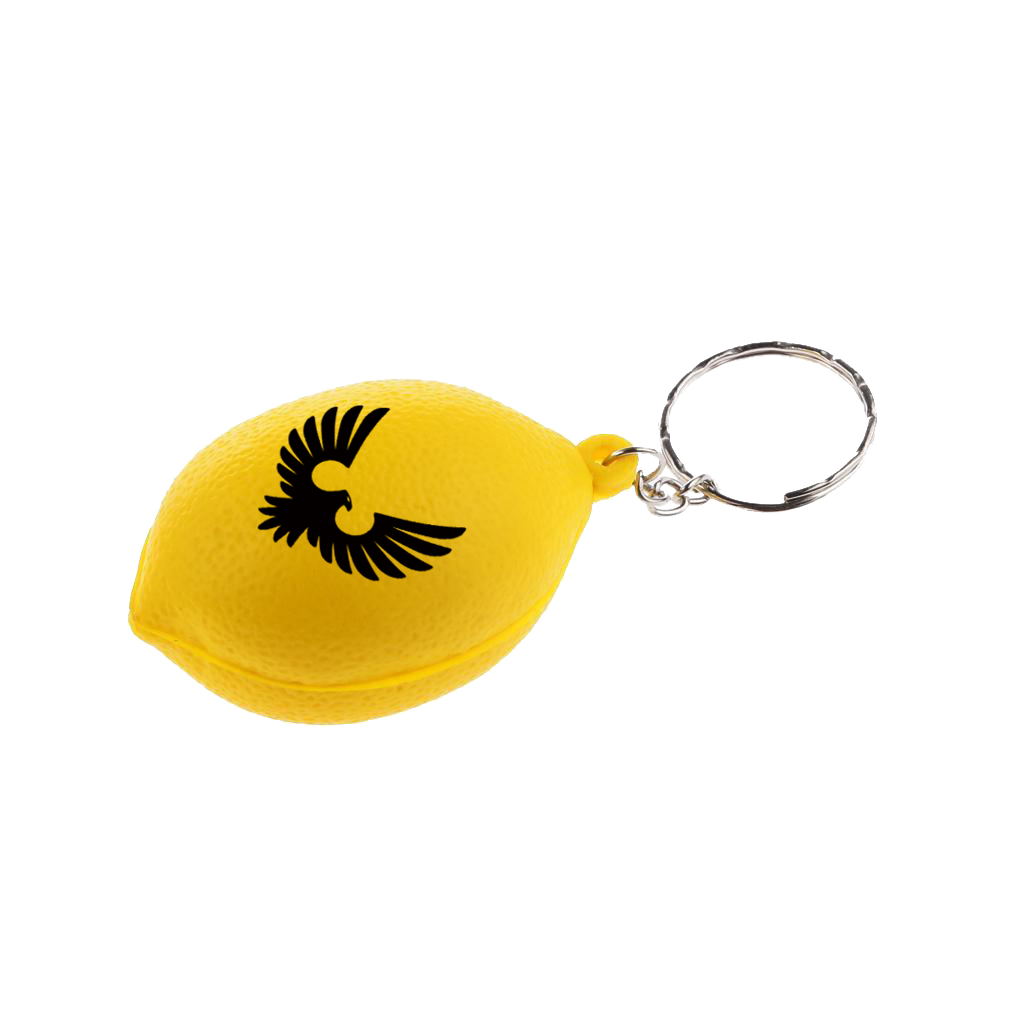 Keyring with Lemon Stress Reliever - Image 4