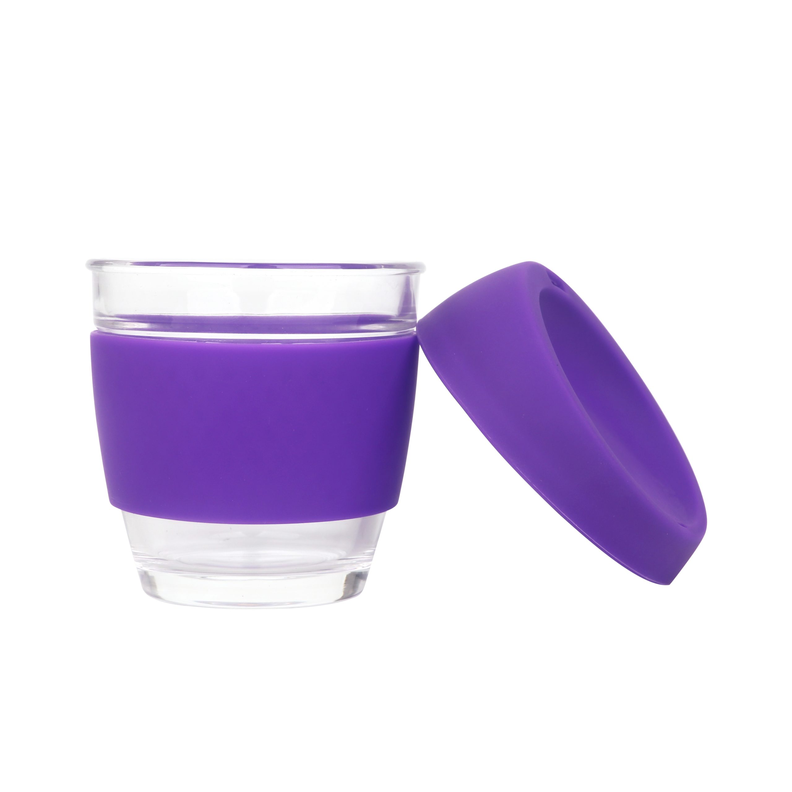 8 OZ Reusable Glass Coffee Cup - Image 16