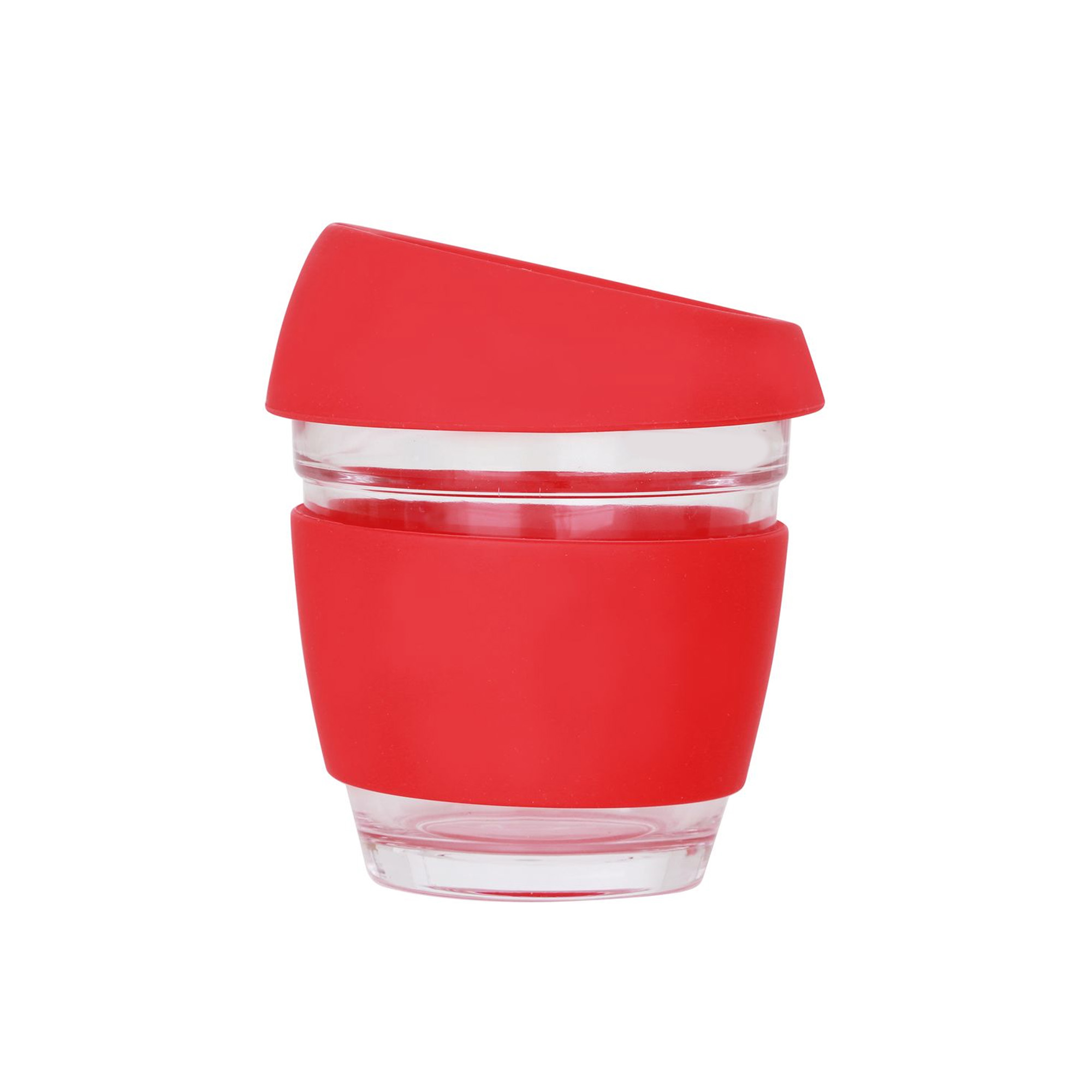 8 OZ Reusable Glass Coffee Cup - Image 2