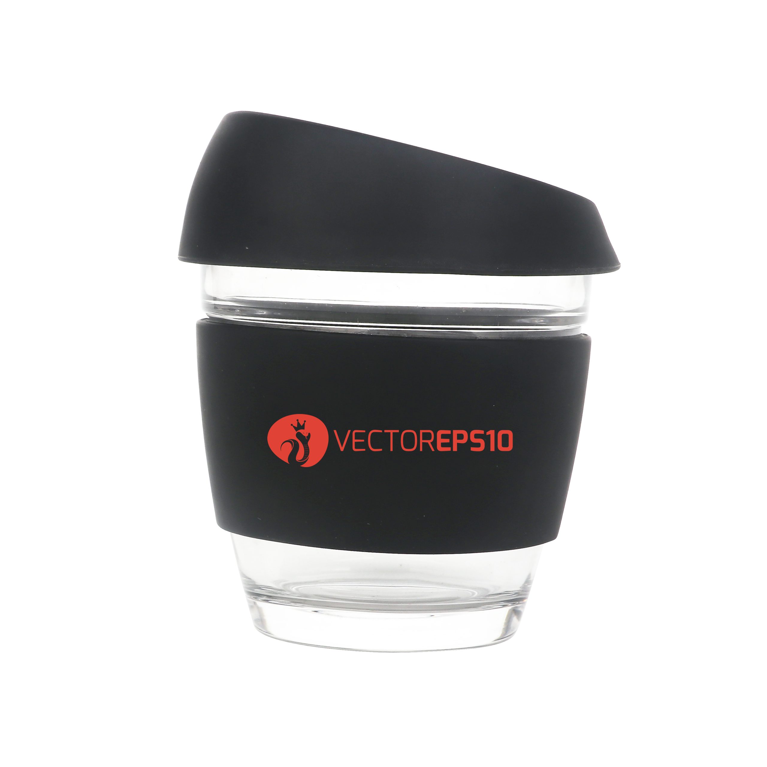 8 OZ Reusable Glass Coffee Cup - Image 12